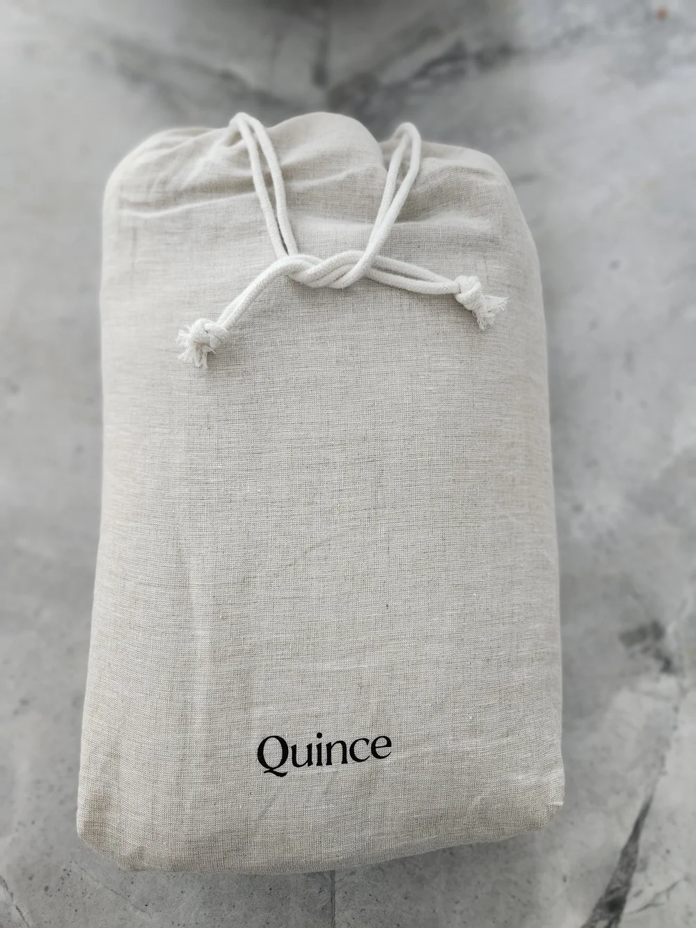 NWT Quince 100% European Linen Natural Chambray Duvet Cover Set | King/Cal King
